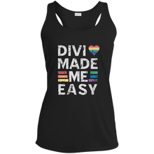 将图片加载到图库查看器,Divi Made Me Easy Ladies Tank