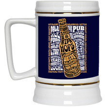 Cargar imagen en el visor de la galería, Beer Calligraphy Stein 22oz