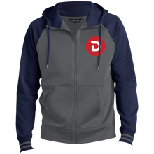 Cargar imagen en el visor de la galería, Divi Men's Sport-Wick® Full-Zip Hooded Jacket