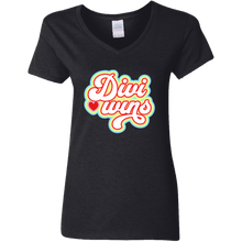 将图片加载到图库查看器,Divi Wins Ladies V-Neck