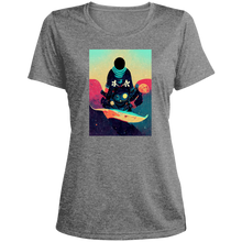 Cargar imagen en el visor de la galería, Kanji Surfer - Ladies Heather