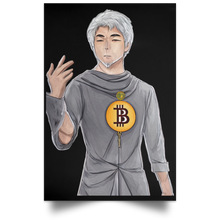 Cargar imagen en el visor de la galería, Satoshi Bitcoin Anime Poster