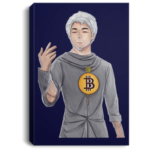 이미지를 갤러리 뷰어에 로드 , Satoshi Bitcoin Anime Canvas