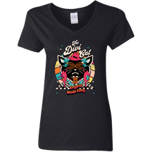 将图片加载到图库查看器,Divi Cat Ladies V-Neck