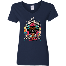 将图片加载到图库查看器,Divi Cat Ladies V-Neck