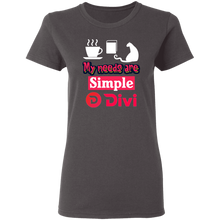 将图片加载到图库查看器,My Needs Are Simple - Women