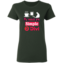 将图片加载到图库查看器,My Needs Are Simple - Women