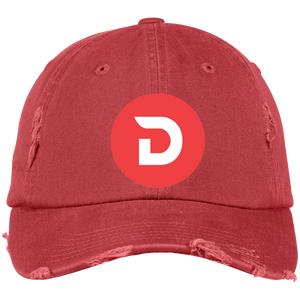 Divi Embroidered Distressed Hat