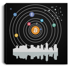 将图片加载到图库查看器,Crypto Solar System Canvas