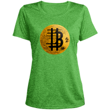 Load image into Gallery viewer, Bitcoin Calligraphy Ladies Heather

