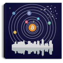 将图片加载到图库查看器,Crypto Solar System Canvas