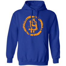 Carica l'immagine nel visualizzatore di Gallery, Bitcoin Grunge Hoodie