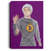 이미지를 갤러리 뷰어에 로드 , Satoshi Bitcoin Anime Canvas
