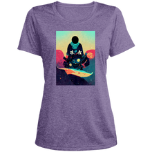 Cargar imagen en el visor de la galería, Kanji Surfer - Ladies Heather