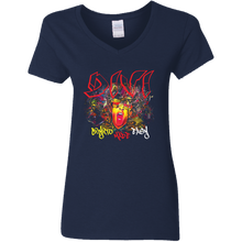 이미지를 갤러리 뷰어에 로드 , Divi Rock Star Ladies V-Neck