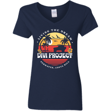 이미지를 갤러리 뷰어에 로드 , Living The Dream  Ladies V-Neck