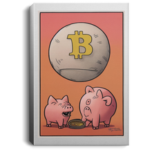 Charger l'image dans la galerie, Bitcoin Meets Piggy Bank Canvas
