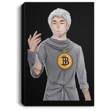 이미지를 갤러리 뷰어에 로드 , Satoshi Bitcoin Anime Canvas