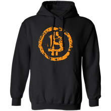 Carica l'immagine nel visualizzatore di Gallery, Bitcoin Grunge Hoodie