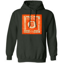 Cargar imagen en el visor de la galería, Bitcoin Block Print Hoodie