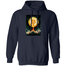 Cargar imagen en el visor de la galería, Dollar Collapse Bitcoin Emerges Hoodie