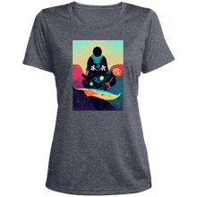 Cargar imagen en el visor de la galería, Kanji Surfer - Ladies Heather