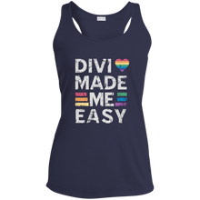 将图片加载到图库查看器,Divi Made Me Easy Ladies Tank