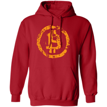 Carica l'immagine nel visualizzatore di Gallery, Bitcoin Grunge Hoodie