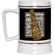 Cargar imagen en el visor de la galería, Beer Calligraphy Stein 22oz