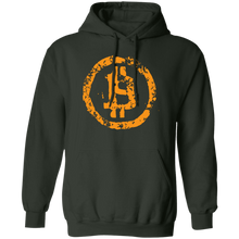 Carica l'immagine nel visualizzatore di Gallery, Bitcoin Grunge Hoodie