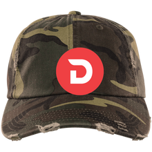Load image into Gallery viewer, Divi Embroidered Distressed Hat
