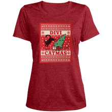 Carica l'immagine nel visualizzatore di Gallery, Divi Ugly Catmas - Ladies' Heather Tee