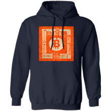 Cargar imagen en el visor de la galería, Bitcoin Block Print Hoodie