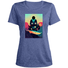 Cargar imagen en el visor de la galería, Kanji Surfer - Ladies Heather