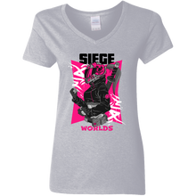 Load image into Gallery viewer, Pink Punk Ladies V-Neck