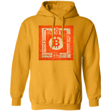 Cargar imagen en el visor de la galería, Bitcoin Block Print Hoodie