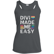 将图片加载到图库查看器,Divi Made Me Easy Ladies Tank
