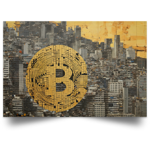 Bitcoin City Poster