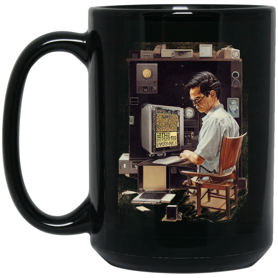 Satoshi - Norman Rockwell Style - Mug