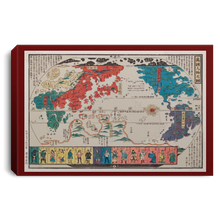 이미지를 갤러리 뷰어에 로드 , Japanese World Map Canvas
