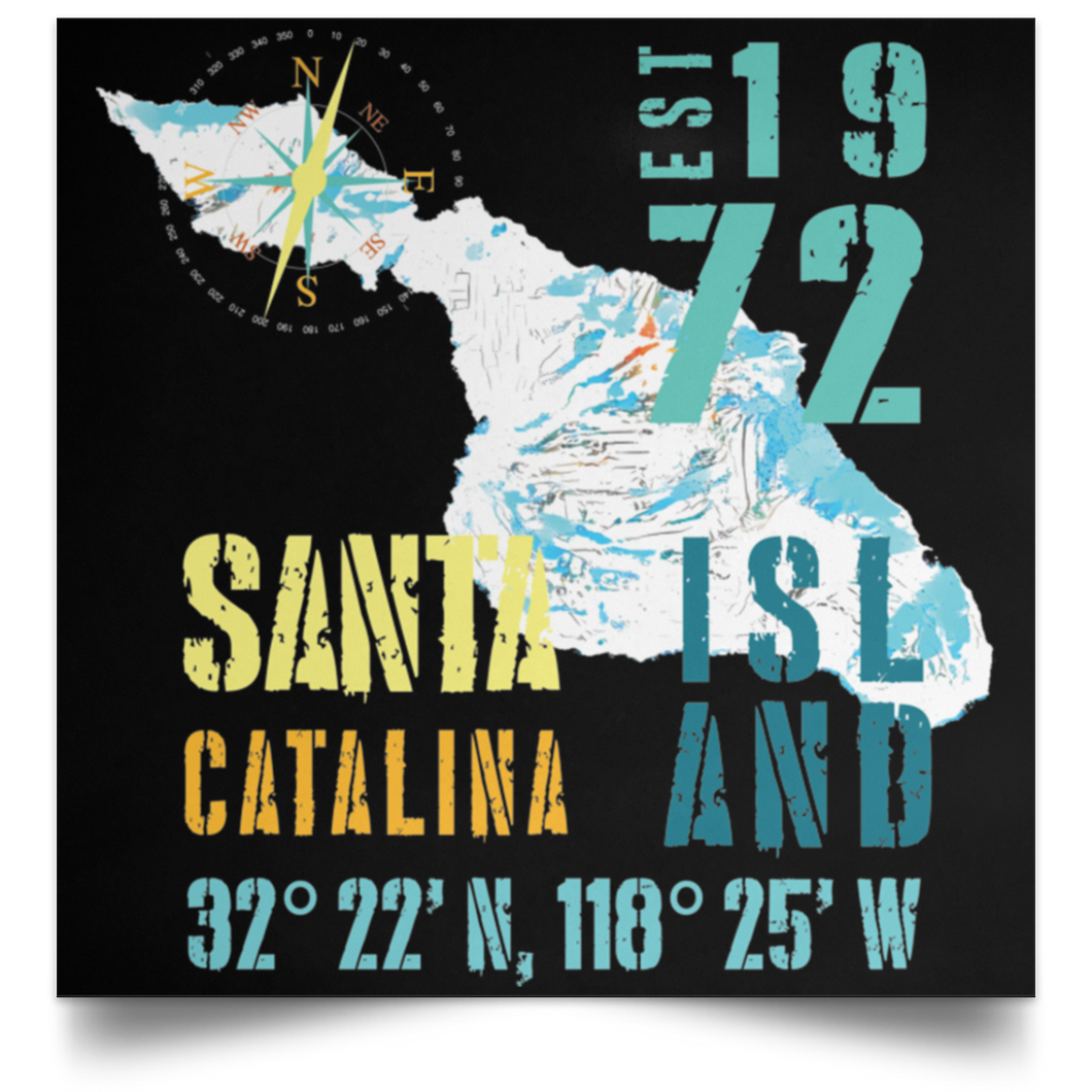 Santa Catalina Island Poster
