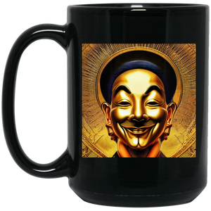 Guy Fawkes Gold Mask Mug