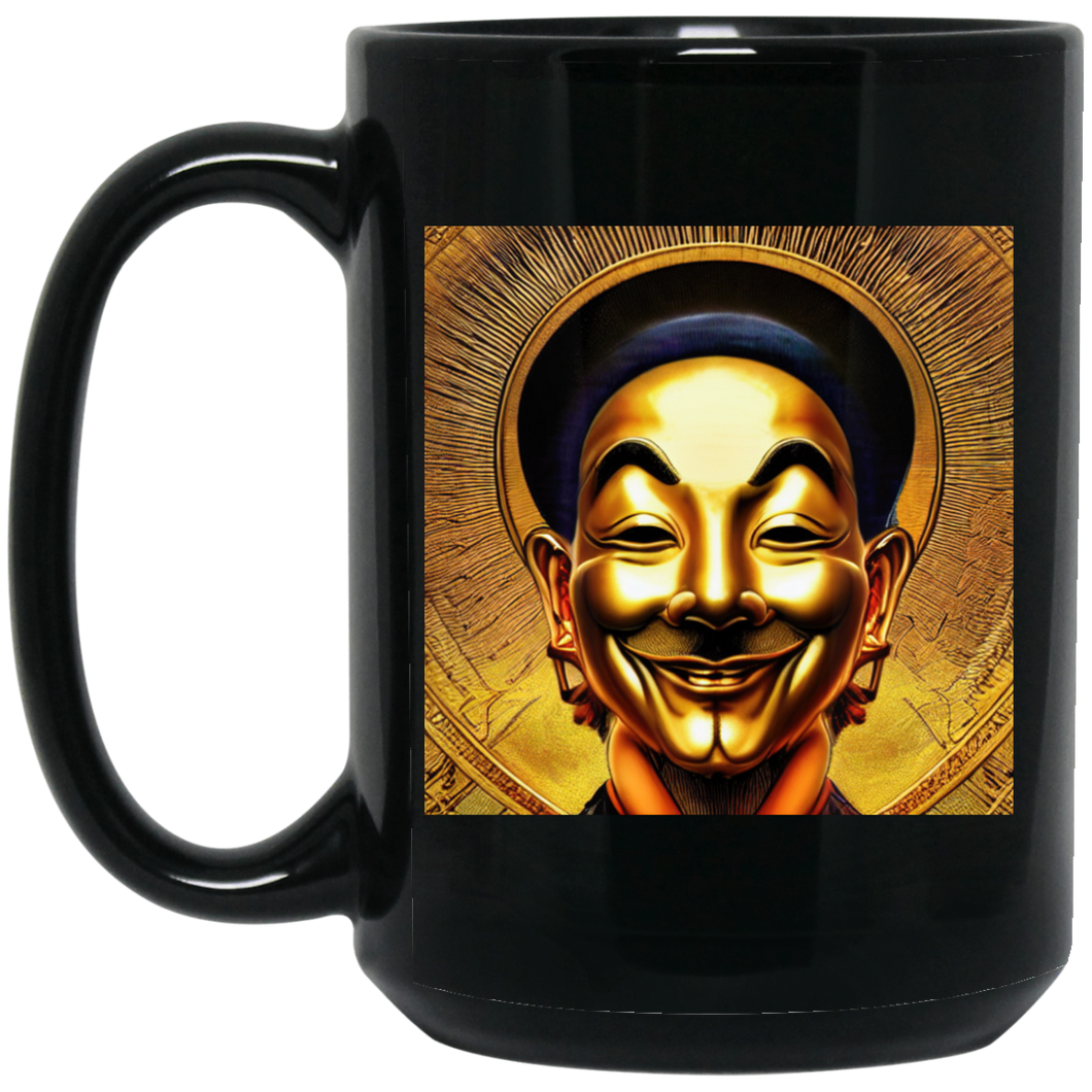 Guy Fawkes Gold Mask Mug