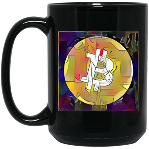 Bitcoin - Roy Litchenstein Style - Mug
