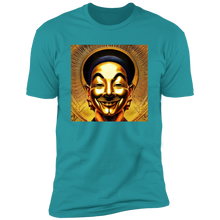 Load image into Gallery viewer, Guy Fawkes Gold Mask
