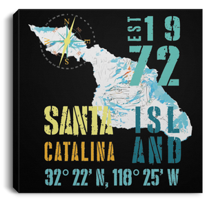 Santa Catalina Island Canvas