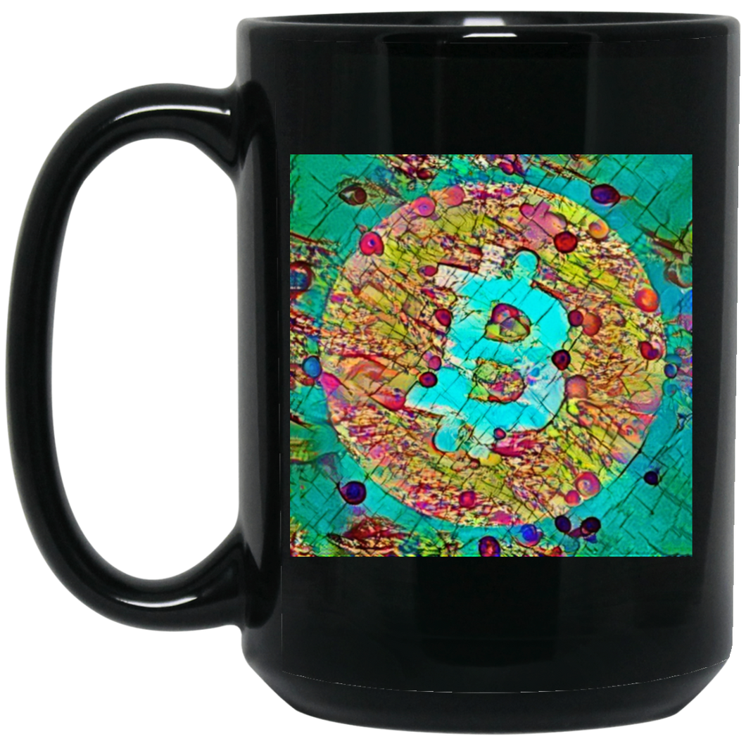 Bitcoin Crystallography Mug