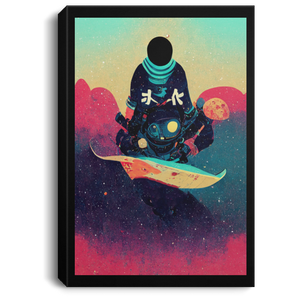 Kanji Surfer Canvas