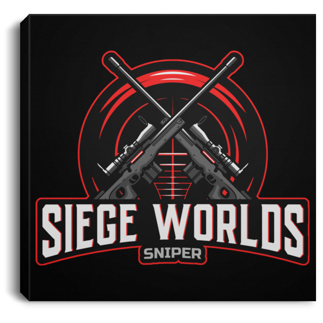 Siege World Sniper Canvas