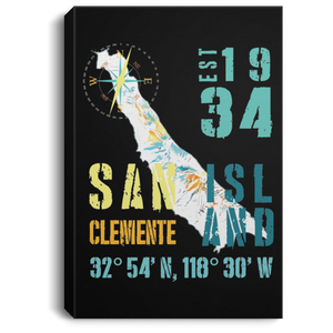 San Clemente Island Canvas
